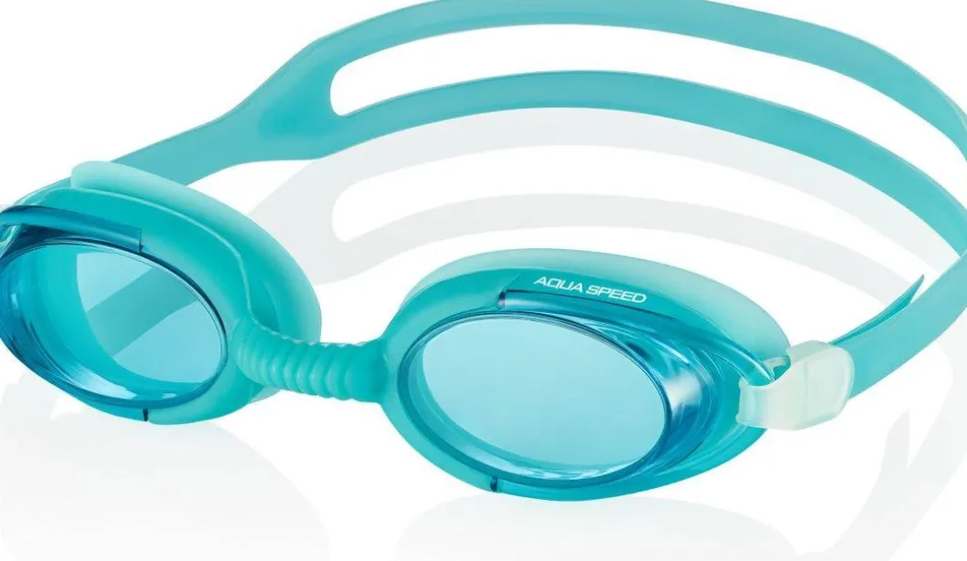 Okulary pływackie Aqua Speed Malibu 04 - turkusowe