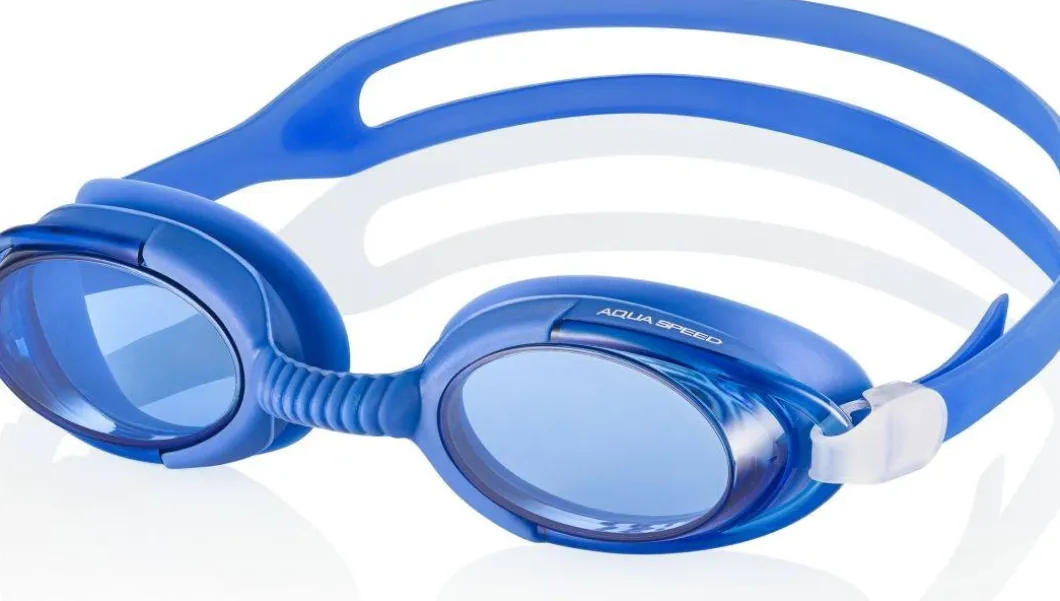 Okulary pływackie Aqua Speed Malibu 01 - niebieskie