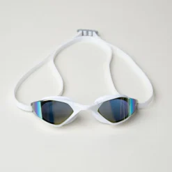 Okulary pływackie Aqua Speed Riptide Mirror 05 - białe