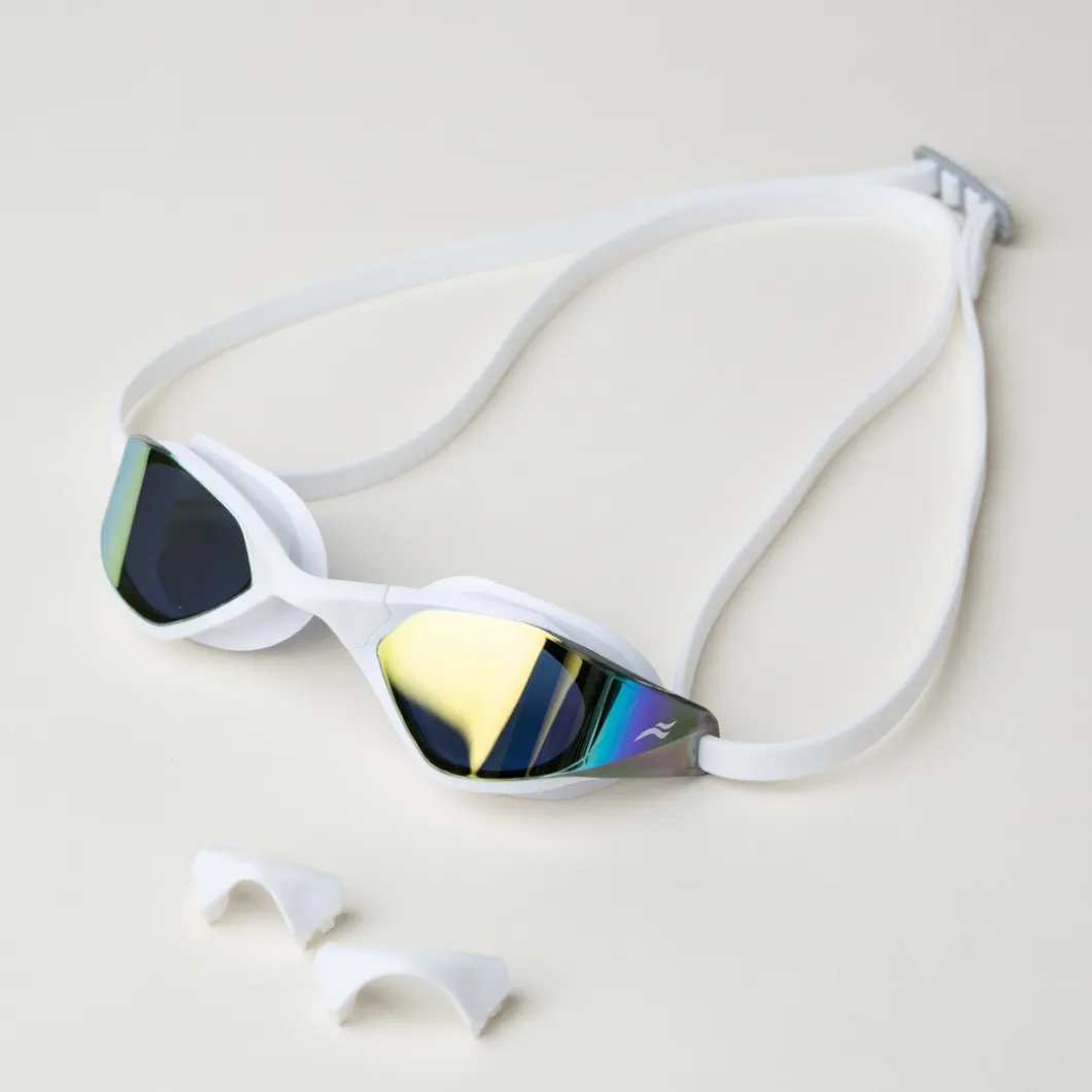 Okulary pływackie Aqua Speed Riptide Mirror 05 - białe