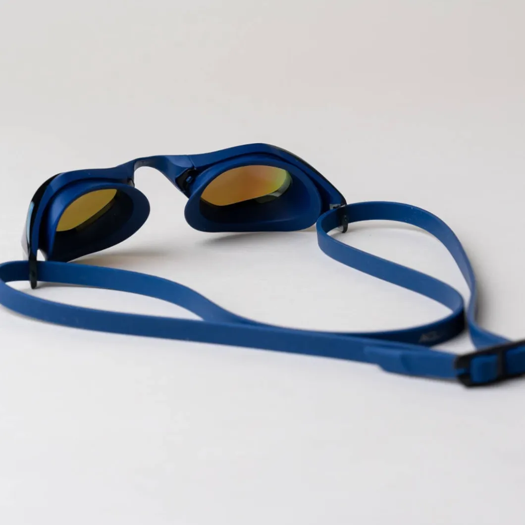 Okulary pływackie Aqua Speed Riptide Mirror 10 - niebieskie