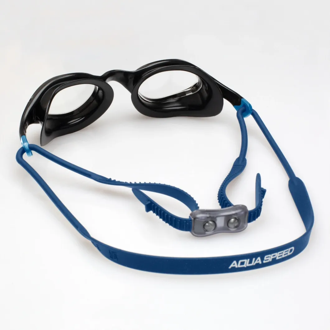 Okulary pływackie Aqua Speed Vortex Vision kol.17- czarno-niebieskie