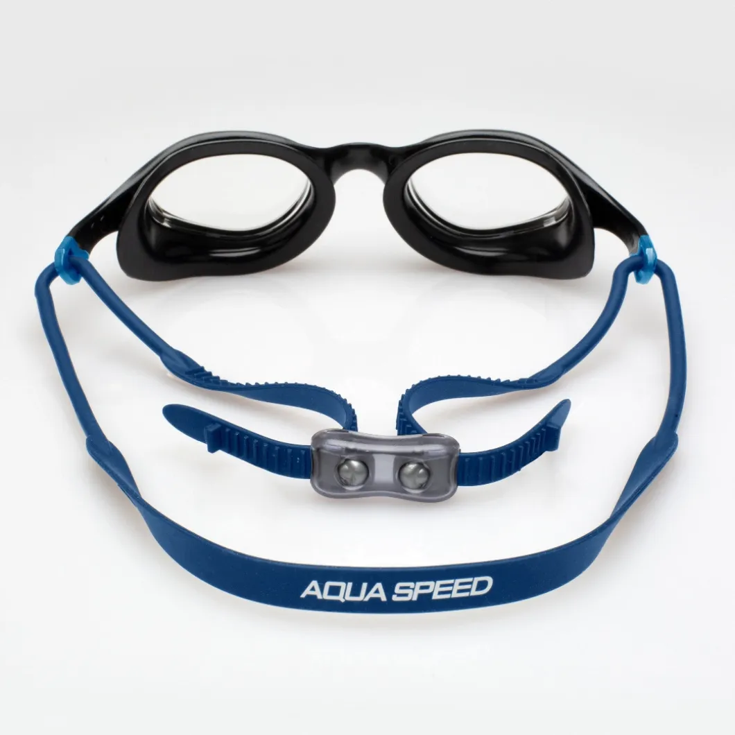 Okulary pływackie Aqua Speed Vortex Vision kol.17- czarno-niebieskie