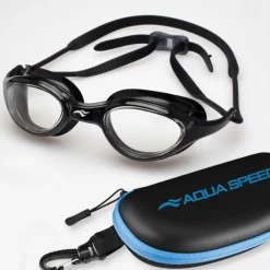 Okulary pływackie Aqua Speed Vortex Vision + Etui 23 - czarne