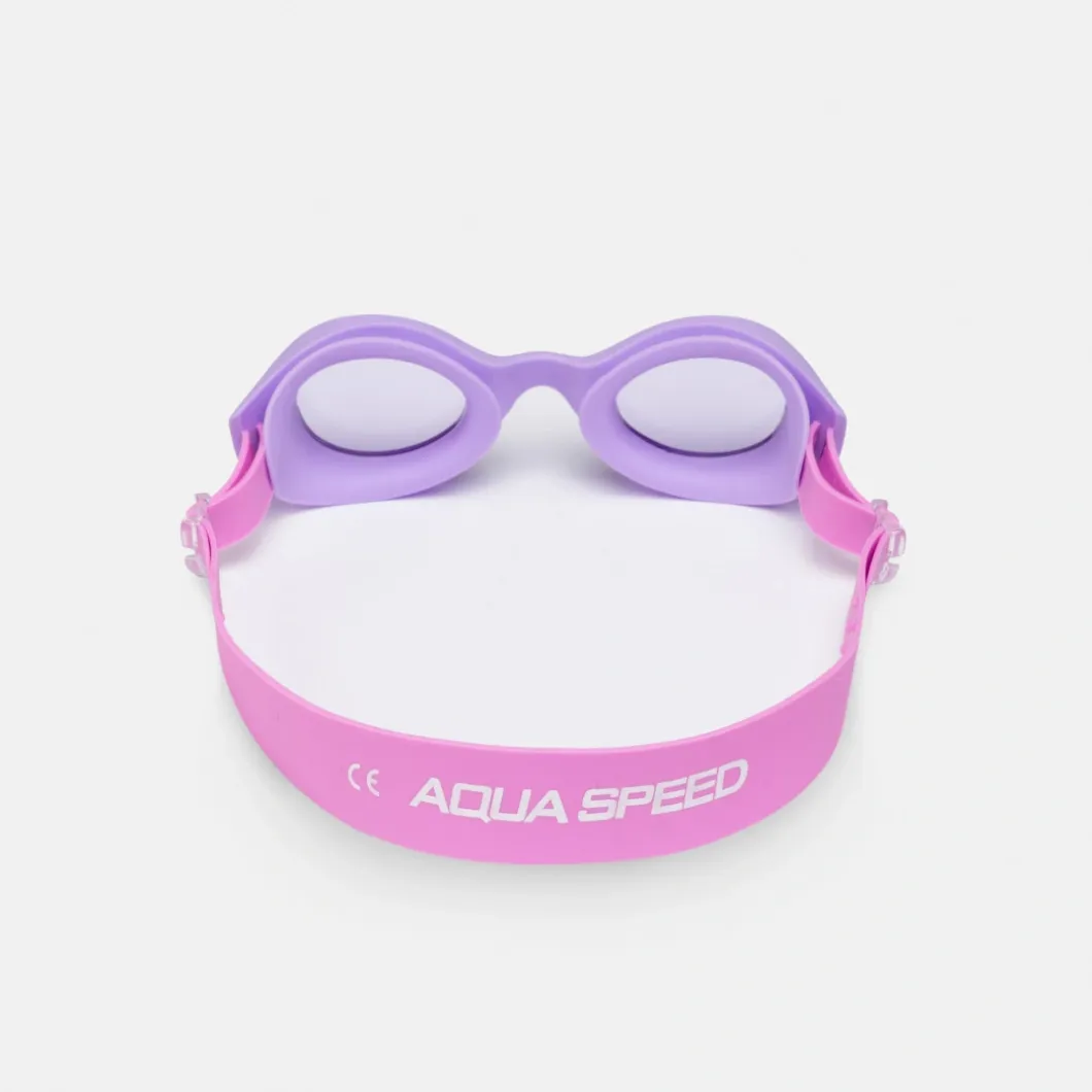 Okulary pływackie dla dzieci Aqua Speed Bonito kol.09- różowo-fioltowe- fioletowe szkła