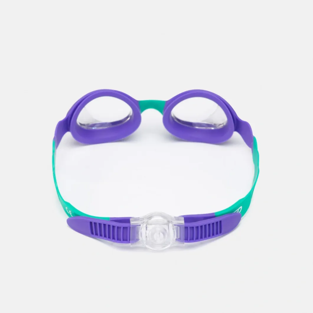 Okulary pływackie dla dzieci Aqua Speed Tiki kol.92 - fioletowo-niebieskie- bezbarwne szkła