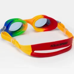 Okulary pływackie dla dzieci Aqua Speed Pegaz 30 - kolorowe - bezbarwne szkła