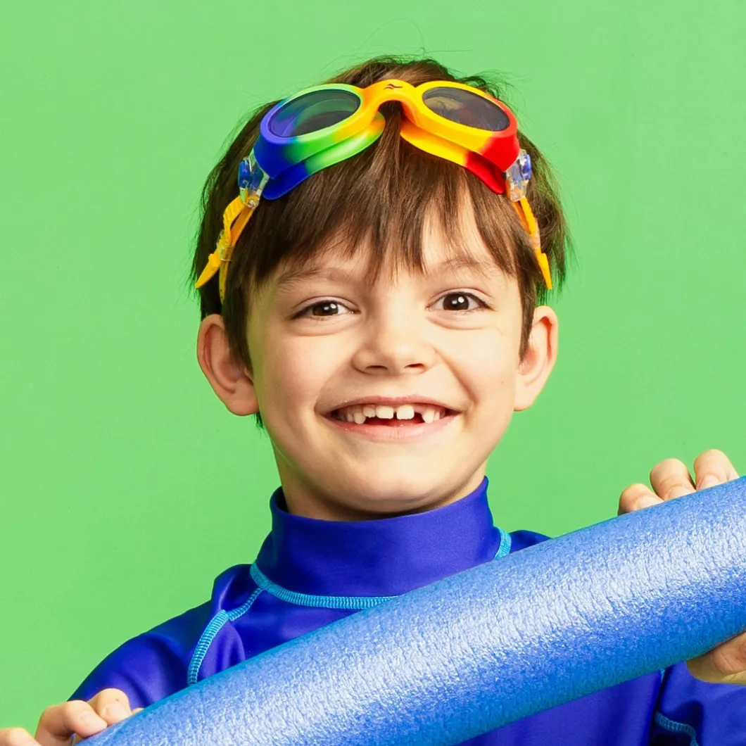 Okulary pływackie dla dzieci Aqua Speed Pegaz 30 - kolorowe - bezbarwne szkła