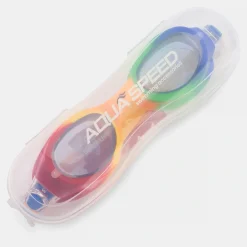 Okulary pływackie dla dzieci Aqua Speed Pegaz 30 - kolorowe - bezbarwne szkła