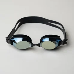 Okulary pływackie korekcyjne Aqua Speed Lumina 76 Mirror - czarne