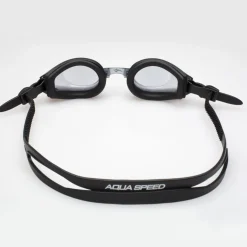 Okulary pływackie korekcyjne Aqua Speed Focus 19 - czarne - dymione szkła