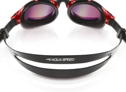 Okulary pływackie lustrzane Aqua Speed Triton 2.0 Mirror 31 - czerwone