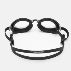 Okulary pływackie uniwersalne Aqua Speed Eos Nano Anti-Fog kol.07 - czarne - bezbarwne szła