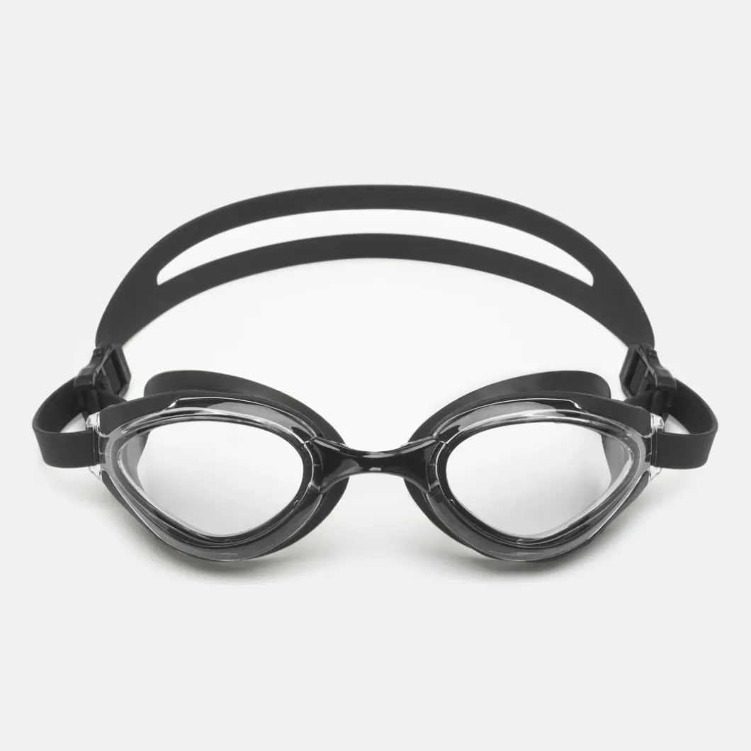 Okulary pływackie uniwersalne Aqua Speed Eos Nano Anti-Fog kol.07 - czarne - bezbarwne szła