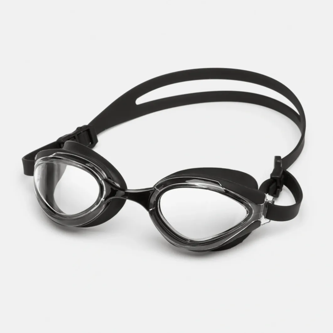 Okulary pływackie uniwersalne Aqua Speed Eos Nano Anti-Fog kol.07 - czarne - bezbarwne szła