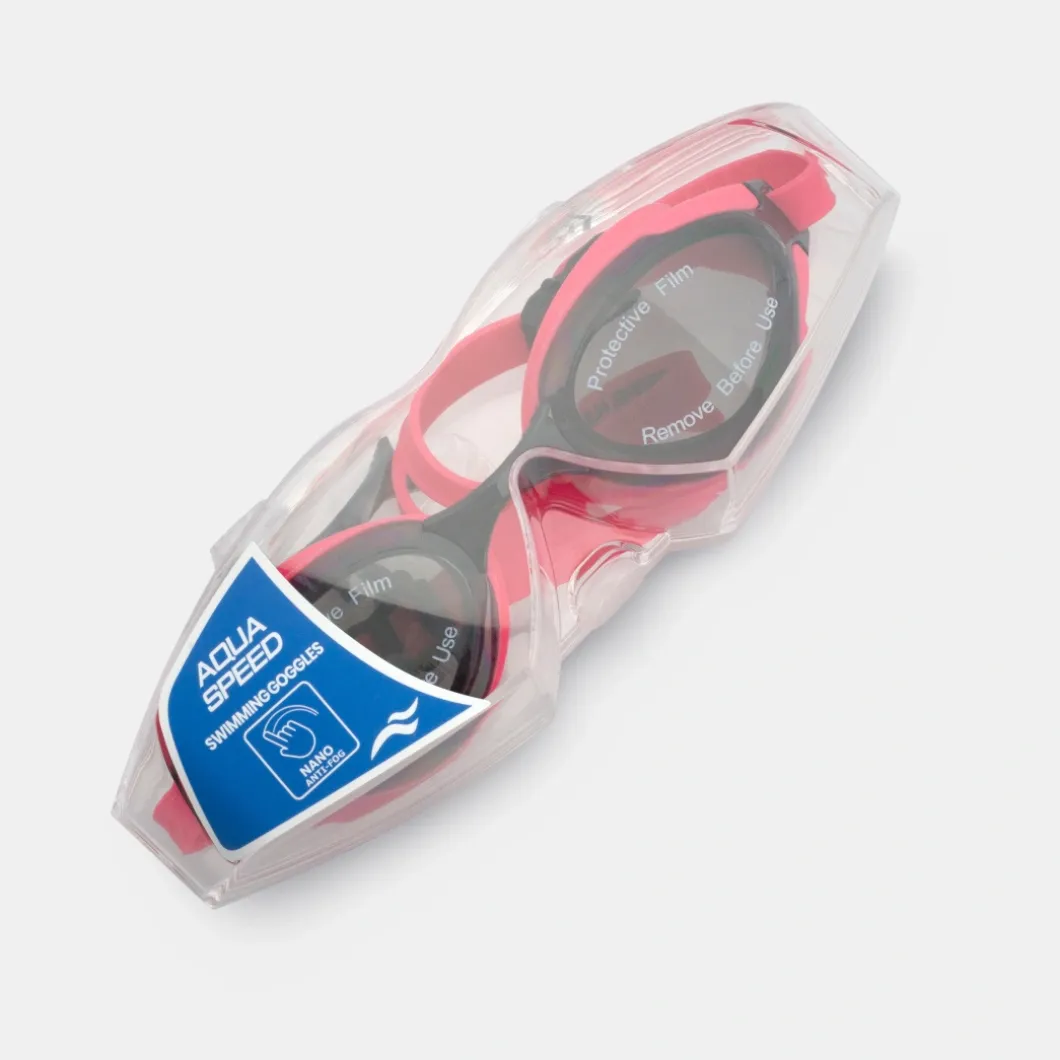 Okulary pływackie uniwersalne Aqua Speed Eos Nano Anti-Fog kol.03- różówe