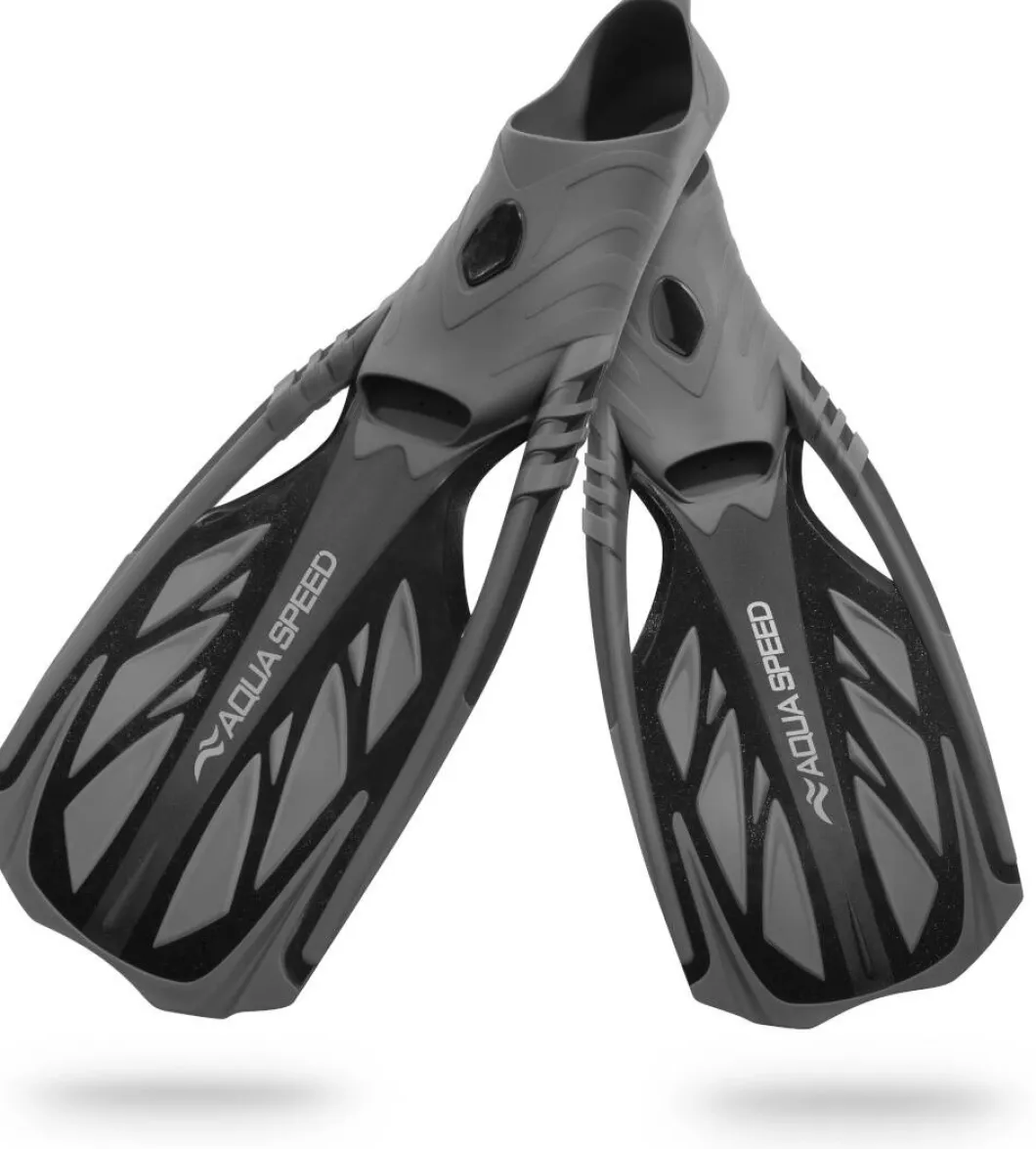 Płetwy kaloszowe do snorkelingu Aqua Speed Inox 07 - szare