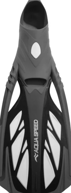 Płetwy kaloszowe do snorkelingu Aqua Speed Inox 05 - białe