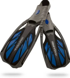 Płetwy kaloszowe do snorkelingu Aqua Speed Inox 11 - niebieskie