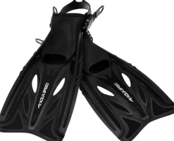 Płetwy regulowane do snorkelingu Aqua Speed Eon 07 - czarne