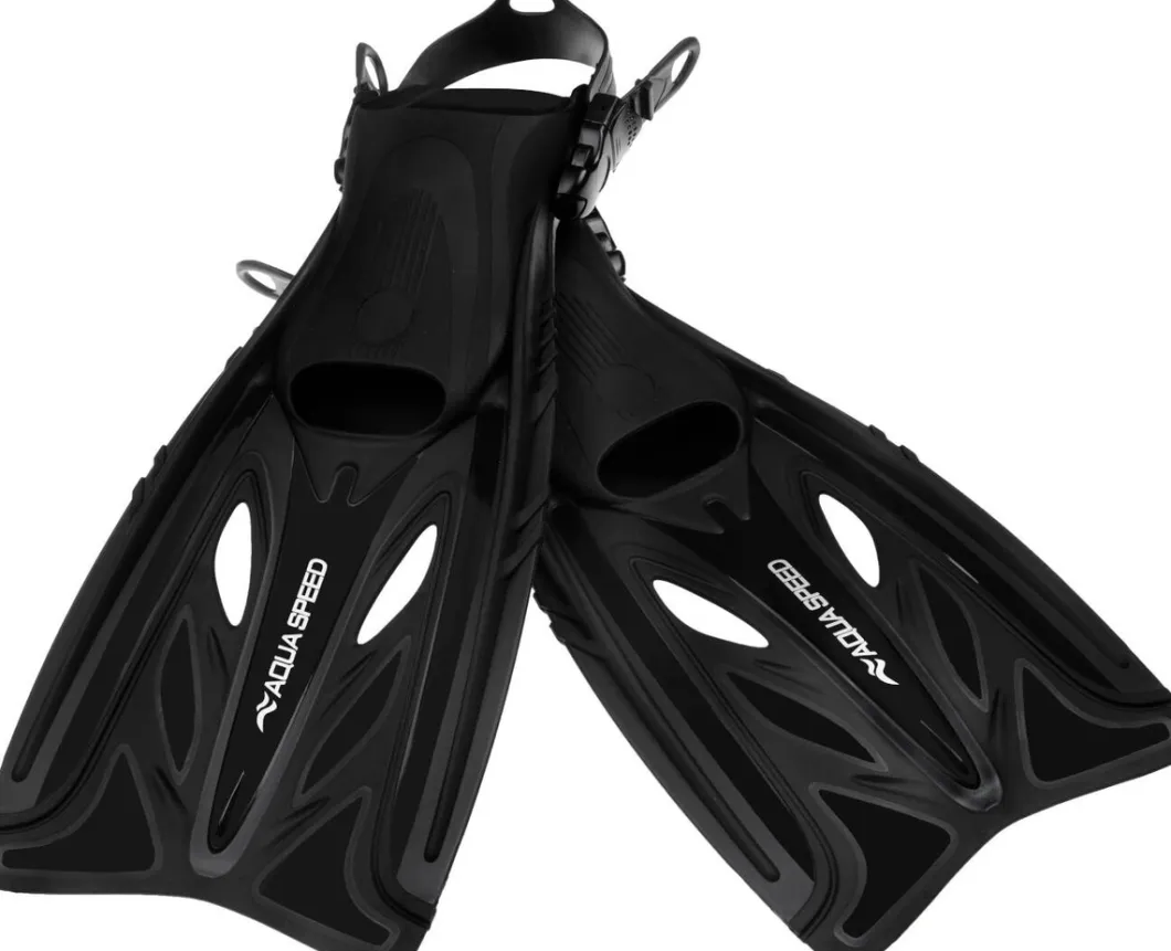 Płetwy regulowane do snorkelingu Aqua Speed Eon 07 - czarne
