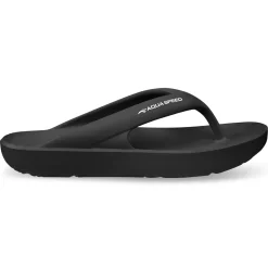 Piankowe klapki japonki basenowe Aqua Speed Malaga 07 - czarne