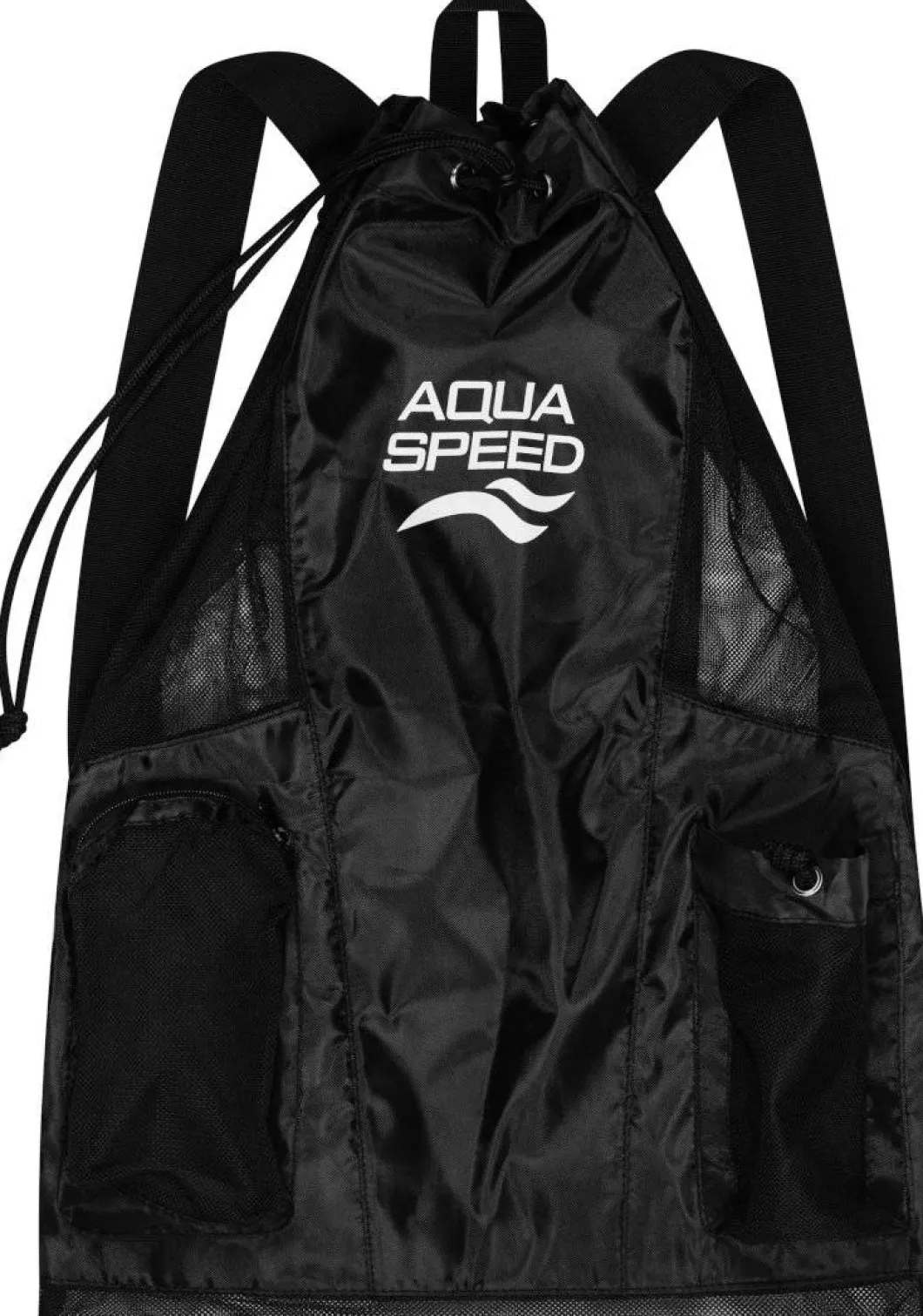 Pojemny worek - plecak na sprzęt pływacki Aqua Speed Gear Bag 07 - czarny