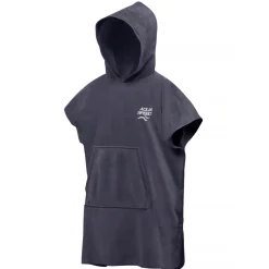 Poncho - ręcznik z mikrofibry dla dorosłych Aqua Speed 06 - szare