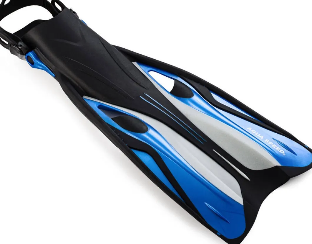 Regulowane płetwy do nurkowania Aqua Speed Swift 11 - niebieskie