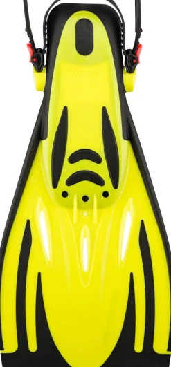 Regulowane płetwy do nurkowania Aqua Speed Wombat 18 - żółte