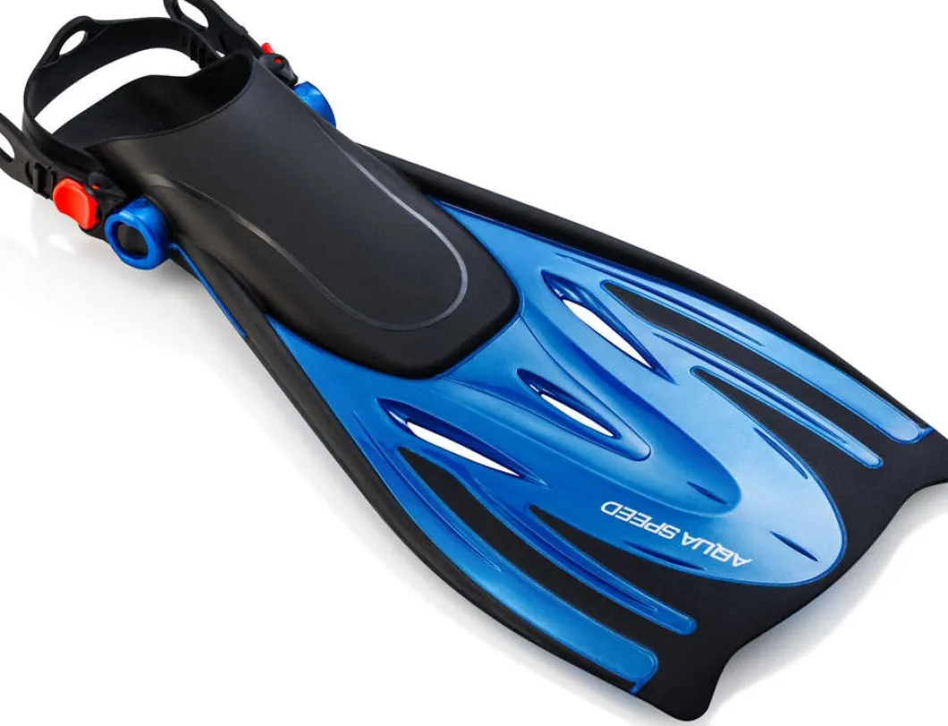 Regulowane płetwy do nurkowania Aqua Speed Wombat 11 - niebieskie