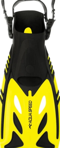 Regulowane płetwy do snorkelingu dla dzieci Aqua Speed Eon 18 - żółte