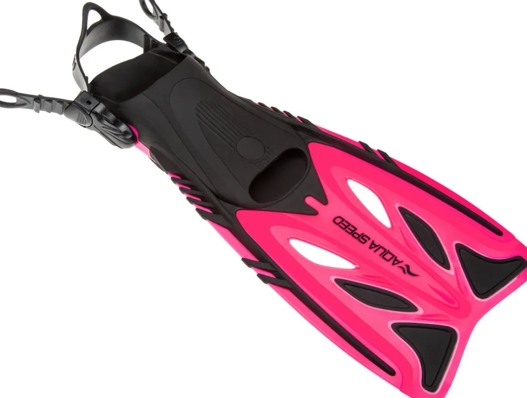 Regulowane płetwy do snorkelingu dla dzieci Aqua Speed Eon 03 - różowy