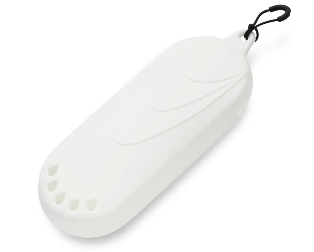 Silikonowe etui na okulary pływackie Aqua Speed 05 - białe