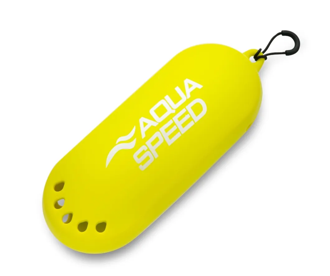 Silikonowe etui na okulary pływackie Aqua Speed 18 - żółte