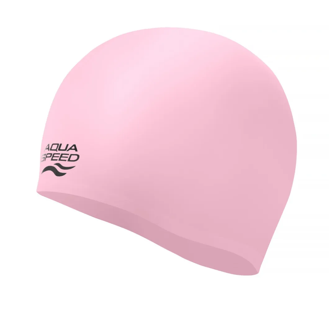 Silikonowy czepek pływacki Aqua Speed Volume Cap 30 - różowy