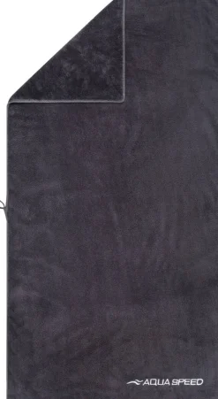 Szybkoschnący ręcznik z mikrofibry Aqua Speed Dry Coral 70x140 cm - 26 grafitowy