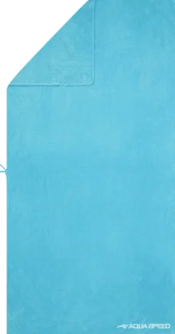 Szybkoschnący ręcznik z mikrofibry Aqua Speed Dry Coral 70x140 cm - jasnoniebieski