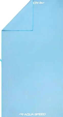 Szybkoschnący ręcznik z mikrofibry Aqua Speed Dry Flat 70x140 cm - 02 błękitny