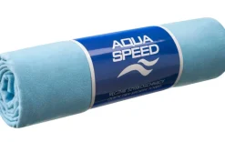 Szybkoschnący ręcznik z mikrofibry Aqua Speed Dry Flat 70x140 cm - 02 błękitny