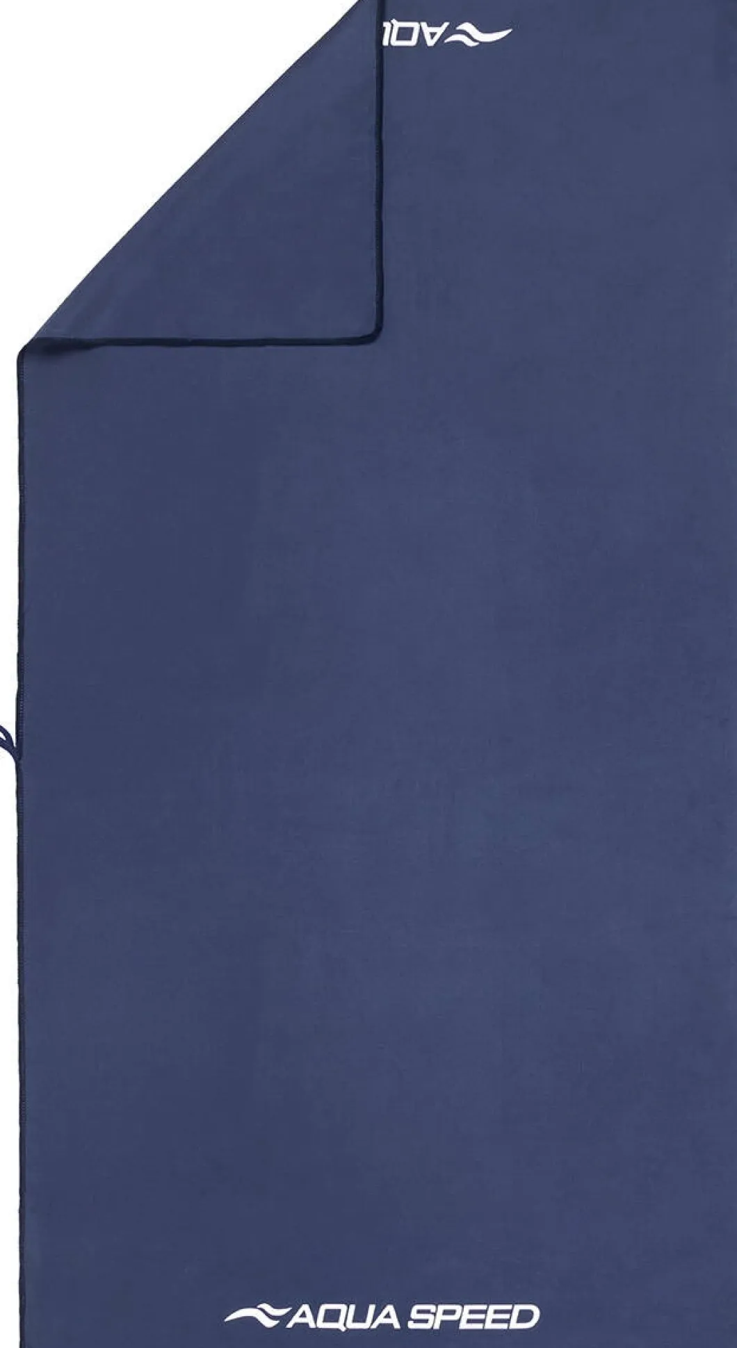 Szybkoschnący ręcznik z mikrofibry Aqua Speed Dry Flat 70x140 cm - 10 granatowy