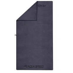 Szybkoschnący ręcznik z mikrofibry Aqua Speed Dry Soft 70x140 cm -06 grafitowy