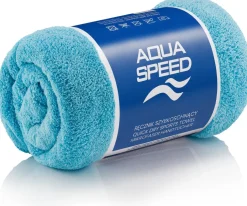 Szybkoschnący ręcznik z mikrofibry Aqua Speed Dry Coral 50x100 cm - 02 jasnoniebieski