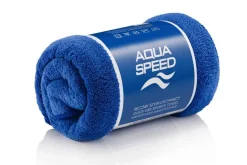 Szybkoschnący ręcznik z mikrofibry Aqua Speed Dry Coral 50x100 - 01 niebieski