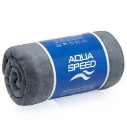 Szybkoschnący ręcznik z mikrofibry DRY SOFT 03 70x140 - szary