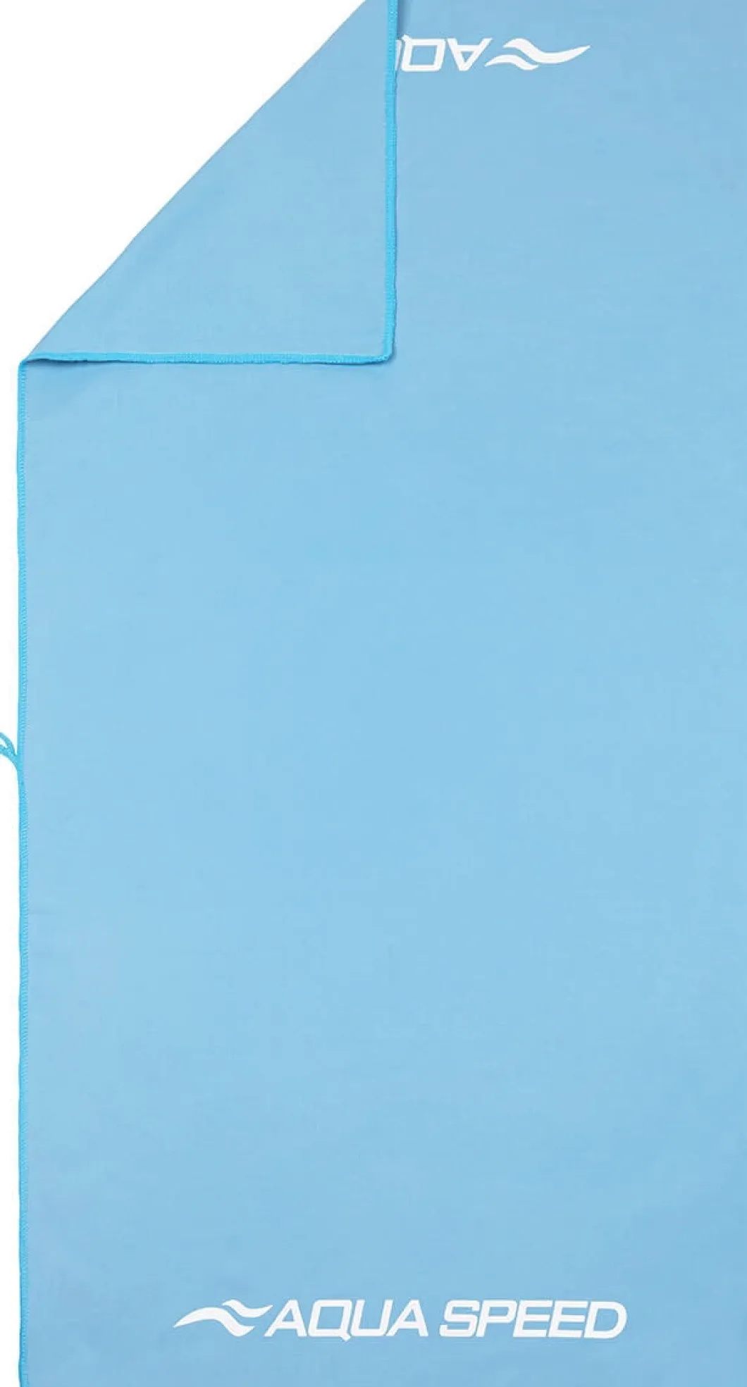 Szybkoschnący ręcznik z mikrofibry Aqua Speed Dry Flat 50x100 cm 02 - niebieski