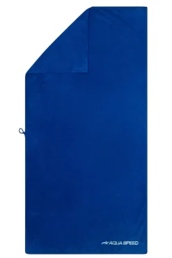 Szybkoschnący ręcznik z mikrofibry Aqua Speed Dry Coral 70x140 - 01 niebieski