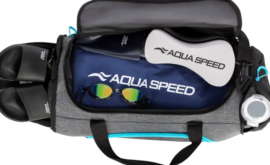 Torba sportowa na basen Aqua Speed 34 - L - szara
