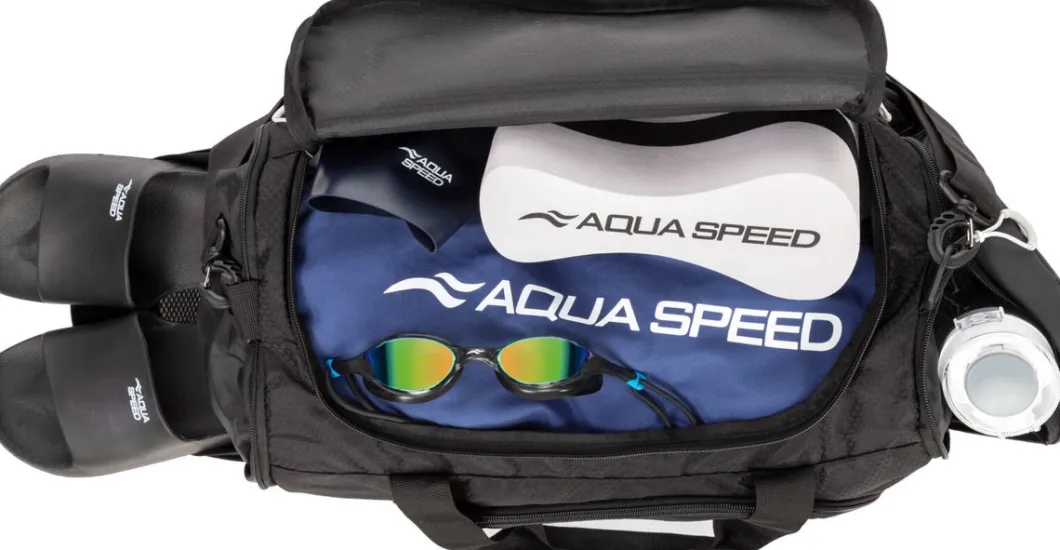 Torba sportowa na basen Aqua Speed 07 - L - czarna