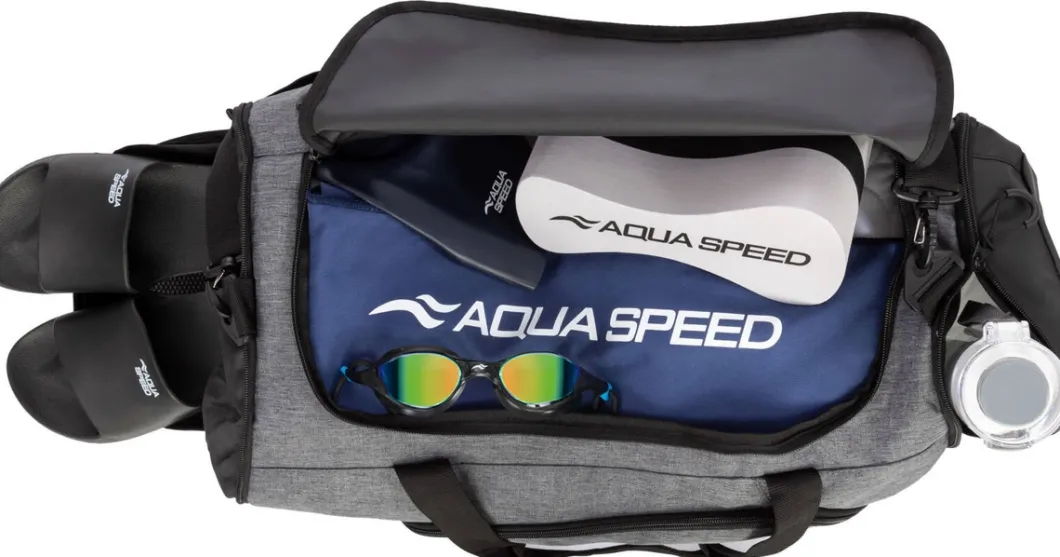 Torba sportowa na basen Aqua Speed 37 - L - szara